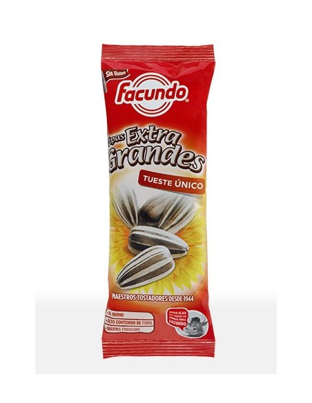 Extra grands Graines de tournesol supremas Facundo 80 gr.
