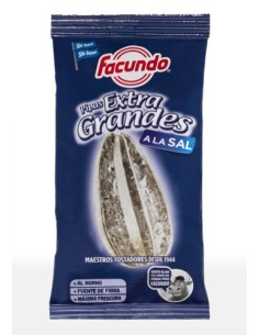 Pipas extra grandes a la sal Facundo 90 gr.