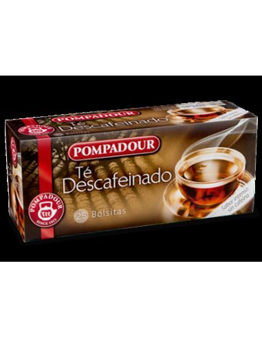 Entkoffeinierter Tee Pompadour 25 ud. 44 gr.