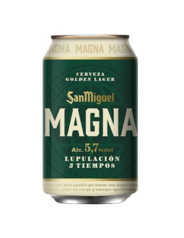 Cerveza San Miguel Magna 8 ud. x 33 cl.