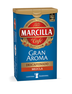 Gemahlener Kaffee entkoffeiniert Mix Marcilla 200 gr.