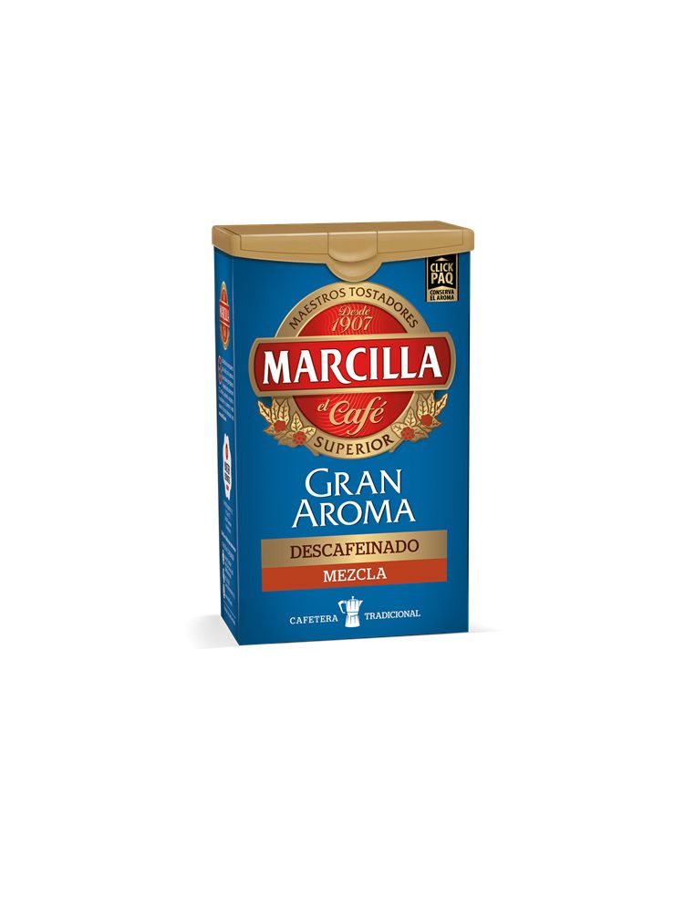 Gemahlener Kaffee entkoffeiniert Mix Marcilla 200 gr.