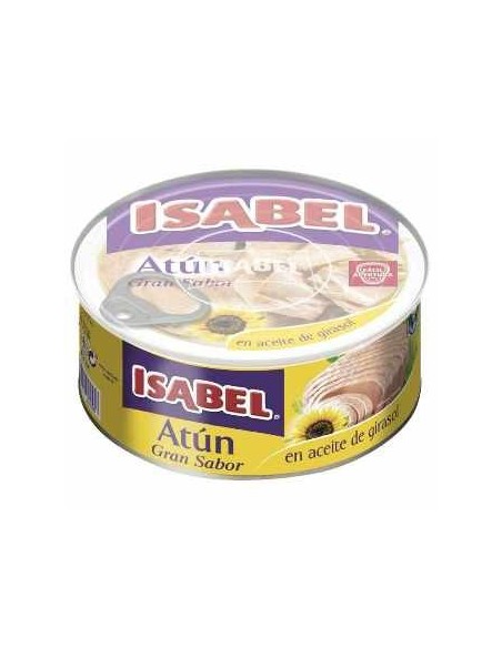 Atún en aceite de girasol Isabel 900 gr.