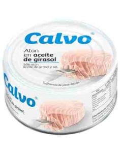 Thon à l´huile de tournesol Calvo 750 gr.