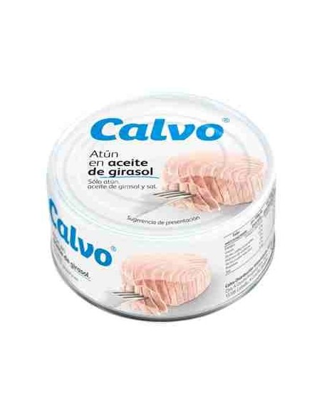 Thunfisch in Sonnenblumenöl Calvo 750 gr.