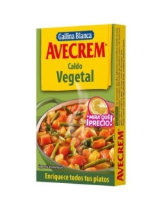 Caldo vegetal Avecrem 8 pastillas 80 gr.