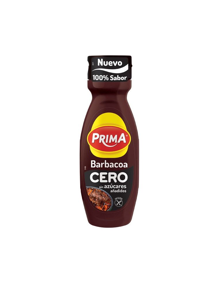 Barbecue sauce Zero no added sugars Prima 265 gr.