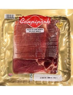 Paleta de cebo ibérica loncheada Guijuelo Canpipork 500 gr.