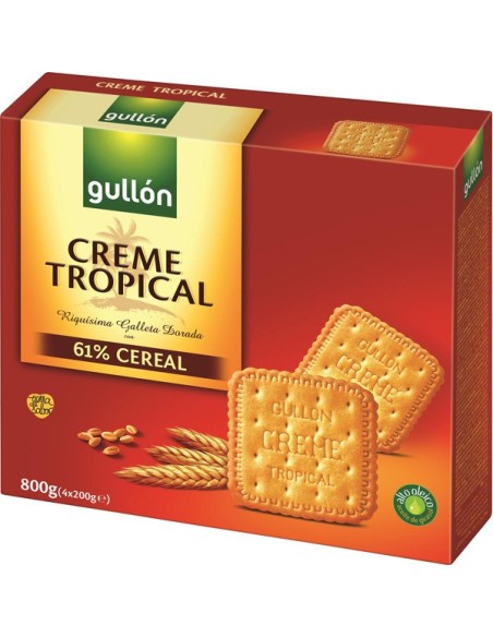 Galletas Creme Tropical Gullón 800 gr.