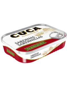 Sardinillas en aceite de oliva Cuca 125 Gr.