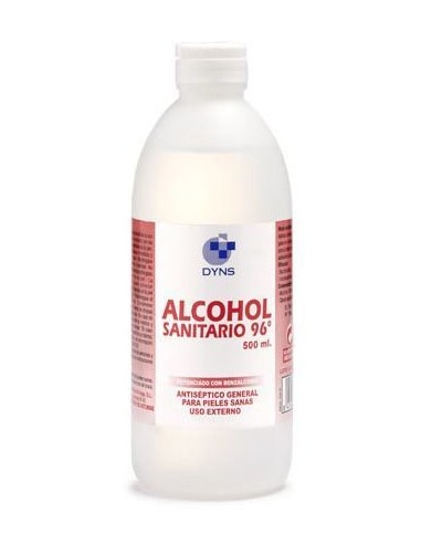 Alcohol sanitario 96º Dyns 250 ml.