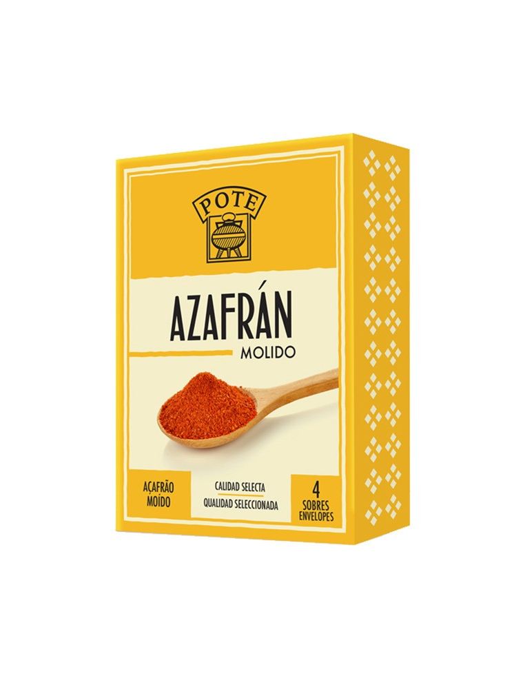 Wählen Sie gemahlene Safran Pot 4 Beutel 10 gr.