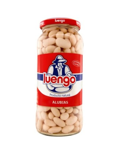 Alubias blancas cocidas Luengo 570 gr.