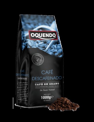 Oquendo decaffeinated coffee beans 1 kg.