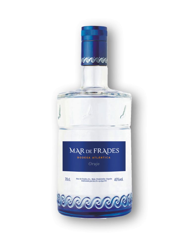Orujo blanco Mar de Frades 70 cl.