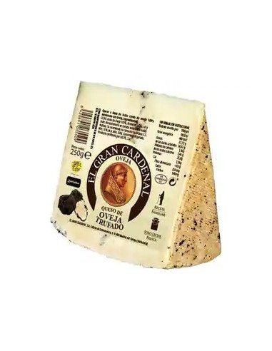 Queso de oveja trufado Gran Cardenal 250 gr.