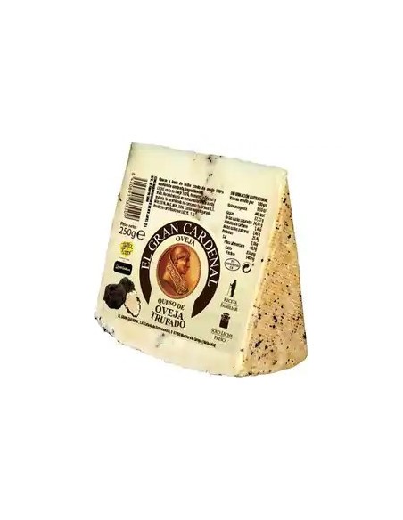 Truffled sheep cheese Gran Cardenal 250 gr.