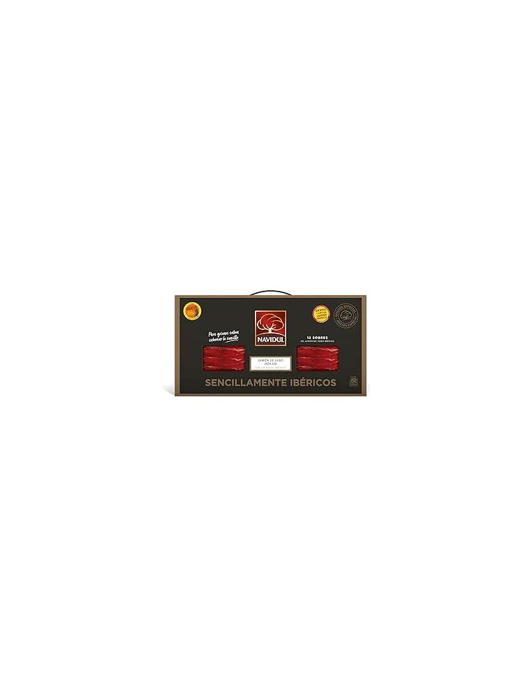 Navidul Iberian Cebo Ham Briefcase 12 envelopes (12x75 gr.)