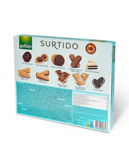 Assortiment de cookies Gullón 402 gr.