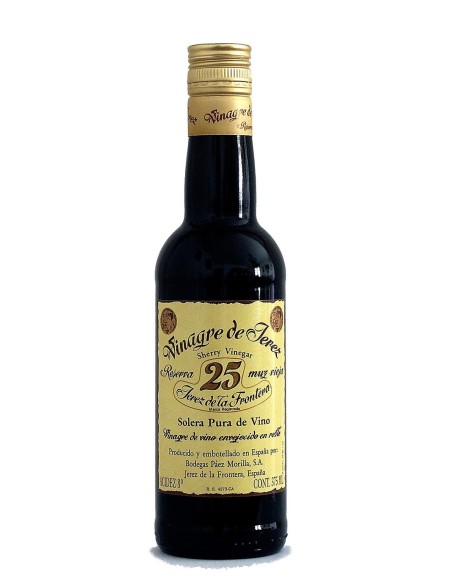 Vinagre de Jerez Reserva 25 años Páez Morilla 375 Ml.