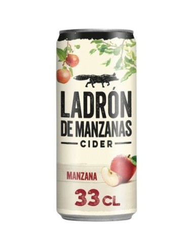 Sidra Ladrón de Manzanas pack 8 latas x 33 cl.