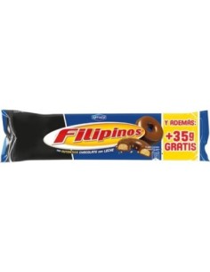 Filipinos biscuit donuts with milk chocolate 100 gr.