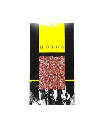Iberische salchichón bellota geschnitten Hnos. Hoyos 80 gr.
