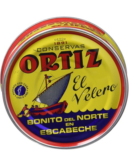 Bonito del Norte en escabeche Ortiz El Velero 1,8 kg.