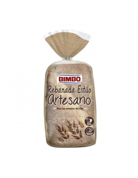 Bimbo bread sliced artisan style 550 gr.