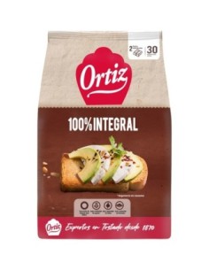 Pain Ortiz grillé 100% grains entiers 324 gr.