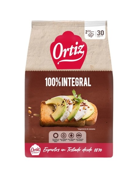 Geröstetes Ortizbrot 100% Vollkorn 324 gr.