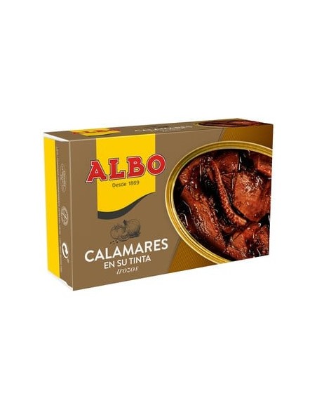 Calamares en su tinta Albo 120 gr.