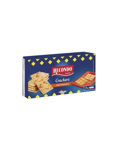 Crackers naturales Recondo 250 gr.