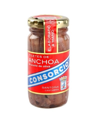 Anchovies in Olive Oil Consorcio 310 gr.