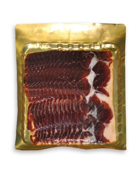 Épaule Serrano grande réserve coupée et conditionnée Hnos Trous 15 sachets 200 g