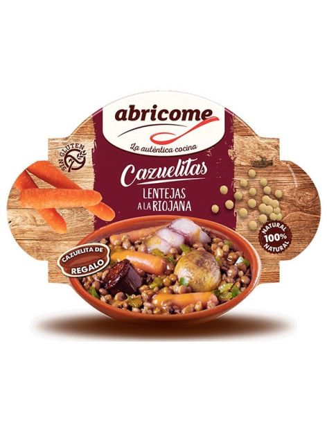 Cazuela de Lentejas a la Riojana Abricome 415 gr.