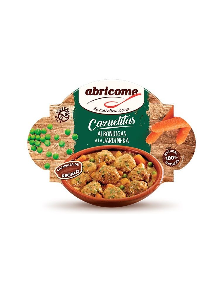 Cazuela de meatballs in Jardinera sauce Abricome 415 gr.