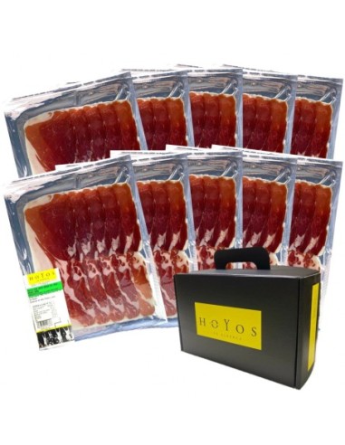 Lote loncheado paleta ibérica de cebo de campo Hnos. Hoyos 1 kg.