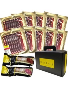 Geschnittene Charge Iberische Eichelschulter Hnos Hoyos 1,6 kg.