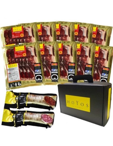 Sliced lot acorn-fed Iberian shoulder D.O. 75% Hnos. Holes 1,4 kg.
