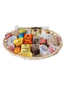 Panier d´assortiment de Noël Gamito 700 gr.