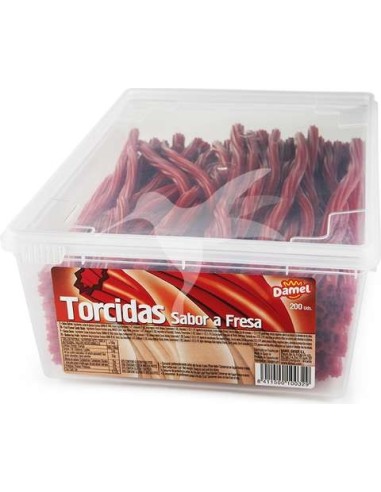 Regaliz rojo Damel Torcidas 1,8 kg
