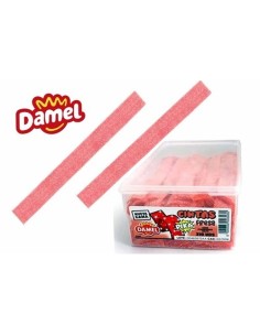 Pika Damel strawberry liquorice ribbons 210 u. 2