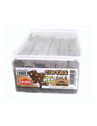 Cintas de regaliz cola Pika Damel 210 ud.