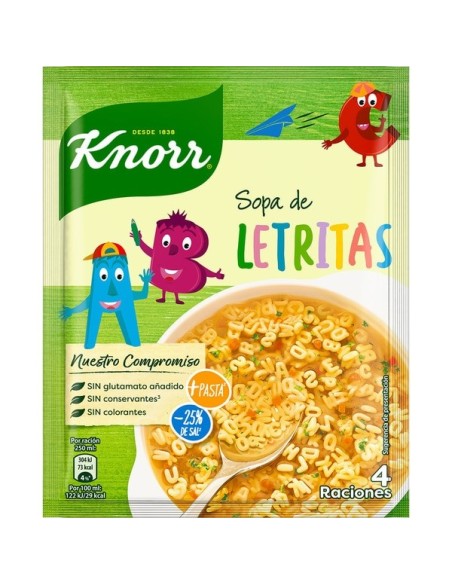 Buchstabensuppe Knorr 82 gr.
