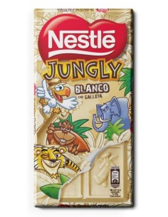 White chocolate bar Nestlé Jungly 125 gr.
