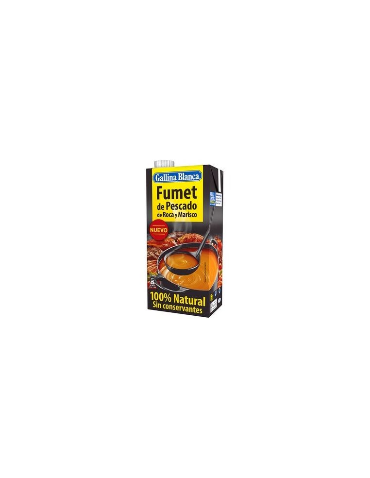 Rock fish and seafood fumet broth Gallina Blanca 1 l.