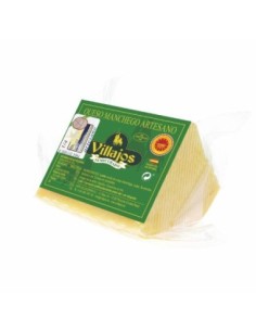 Fromage Manchego artisanal semi-affiné Villajos 250 gr.