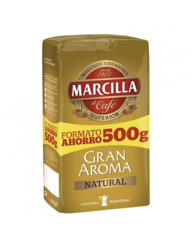 Café molido natural Marcilla 500 gr.