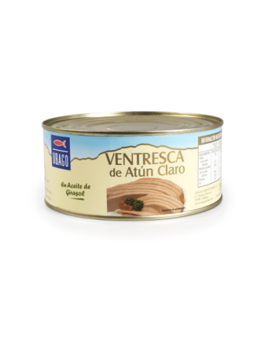 Ventresca de thon pâle Ubago 1 kg.